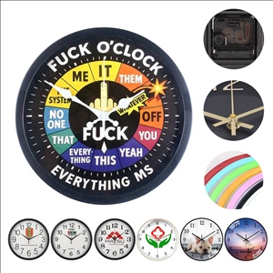 Customizable Round Wall Clock